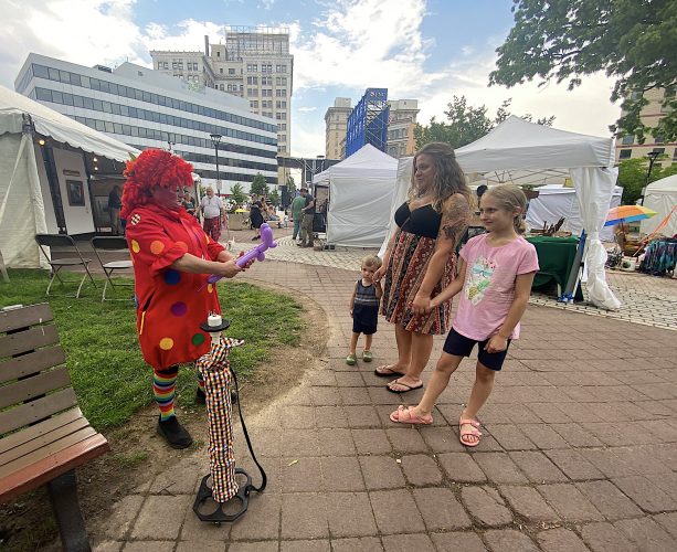 Clowning around: Flossie the Fine Arts Fiesta Clown celebrates 44 years